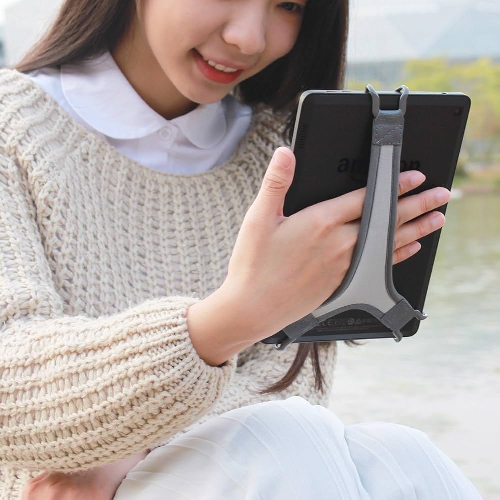 す*涙様 Fire HD 8 タブレット・タブレットバンド Amazon.co.jp: TFY タブレット用安全ハンドストラップ - 対応